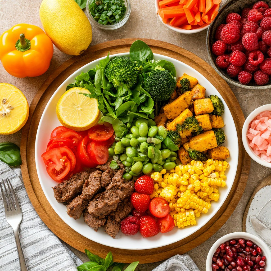 Balanced meal planning and nutrition